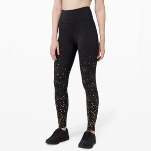 Lululemon Rare Speed Wunder Mid-Rise Tight 28" Lunar New Year EUC Leggings Sz 4